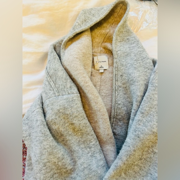 Gentle Fawn XS Ramona Cardi in light Grey.  So COZY! - Picture 2 of 9